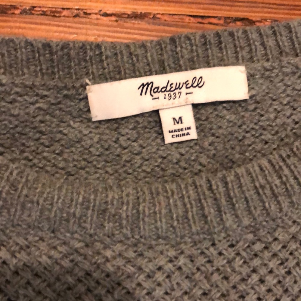 Madewell High-Low Knit Sweater - Picture 3 of 5